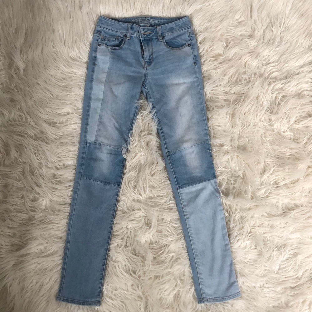 American Eagle panel jeans